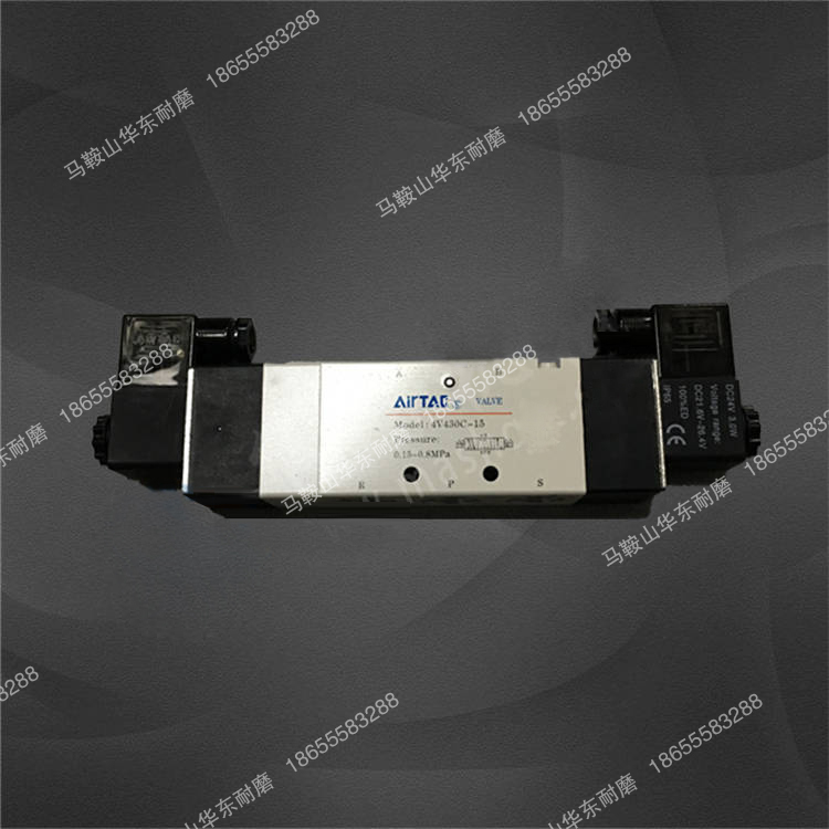 适用于亚德客4V430C-15三位五通换向阀